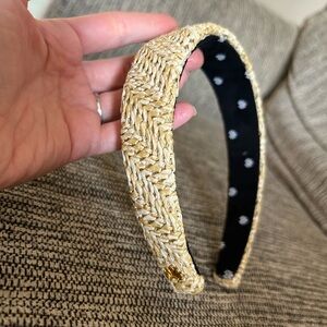 NWOT Lele Sadoughi Rattan Headband